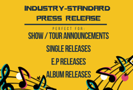 Music Press Release Writer 