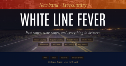 White Line Fever - Book Us For Live Country Music