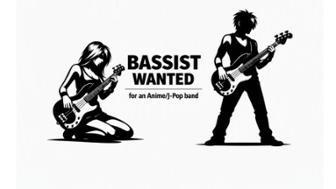 Bassist for an Anime J pop Band