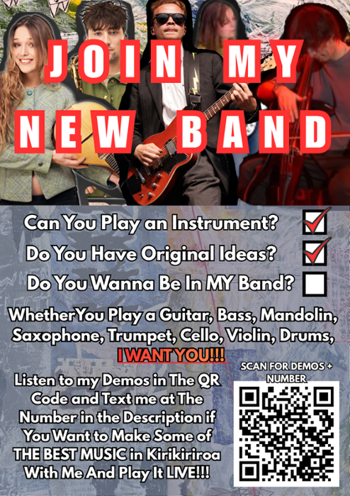 Looking for all types of musicians to make a band