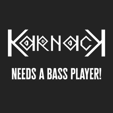 Waikato Metal band Karnack looking for bass player for live shows
