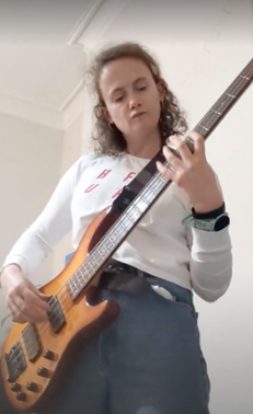 Female bass player looking to be in a covers band Wellington